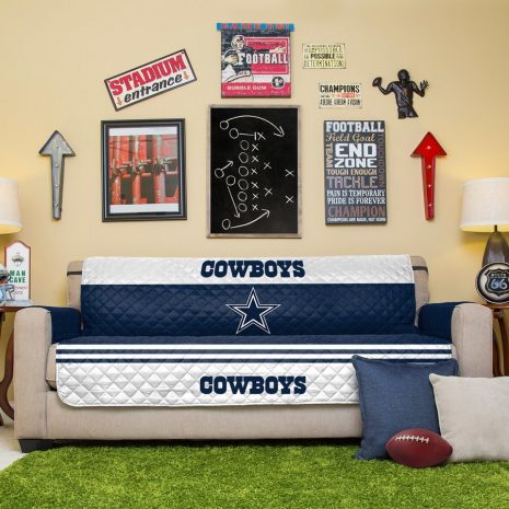 Dallas Cowboys Blue Sofa Protector