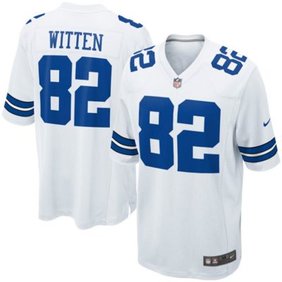 Men’s Dallas Cowboys Jason Witten Nike White Game Jersey